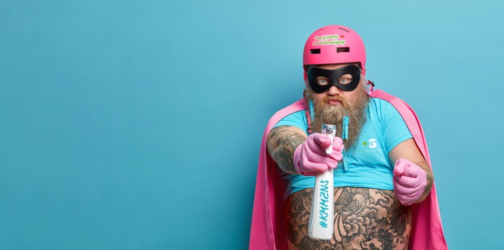 Wischer Willi – Reinigungs-Superheld Der Optima Gebäudeservice Nord Gmbh Aus Lübeck