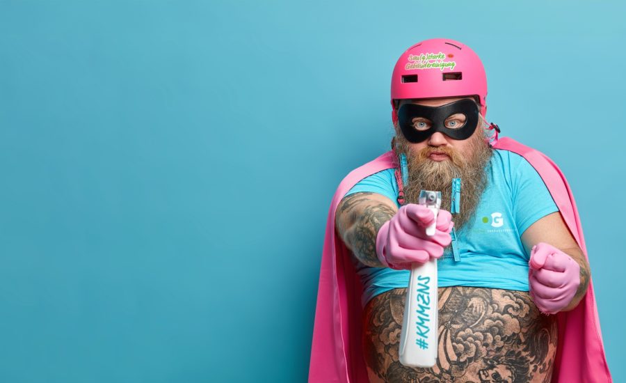 Wischer Willi – Reinigungs-Superheld Der Optima Gebäudeservice Nord Gmbh Aus Lübeck